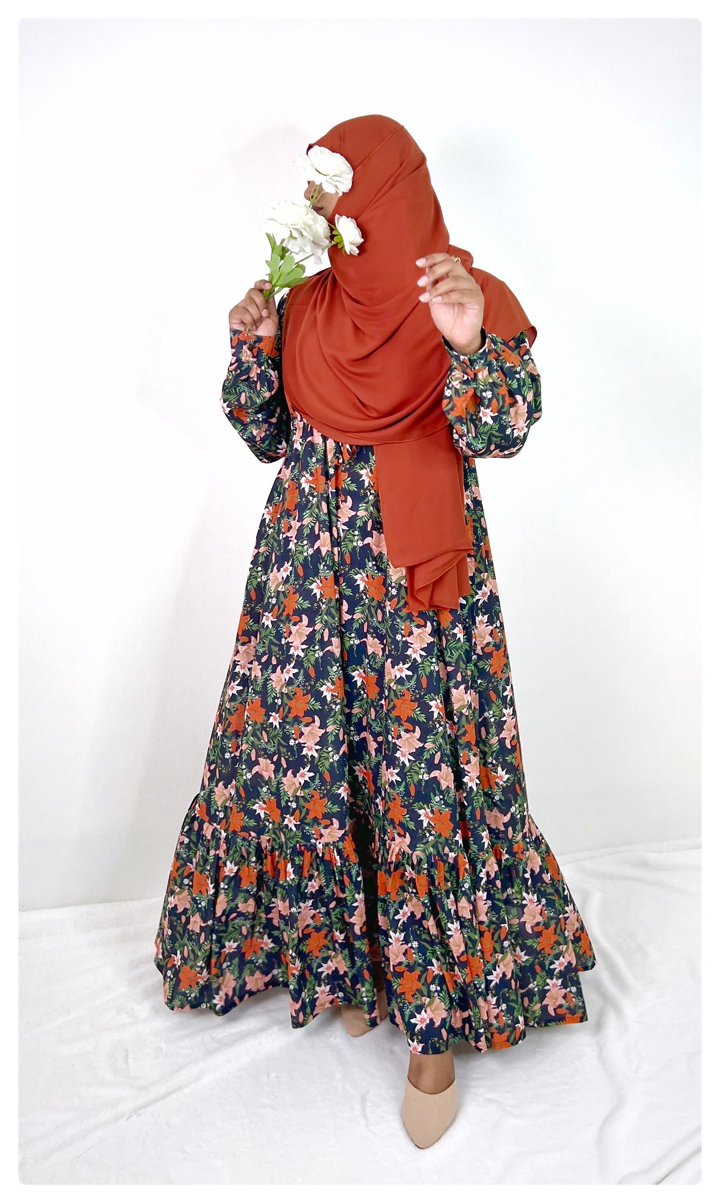 Orchid Black Long Gown