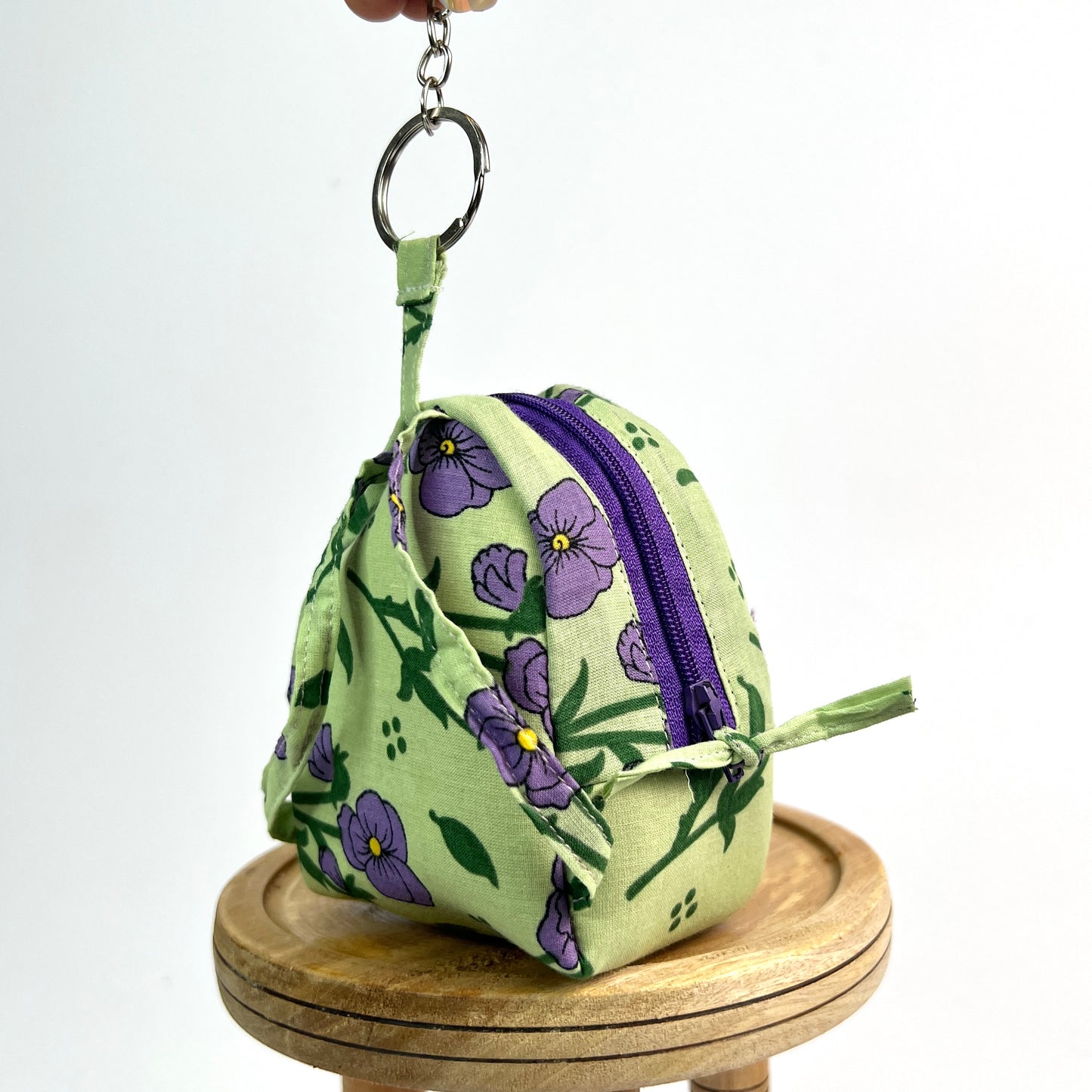 Purple Key Charm