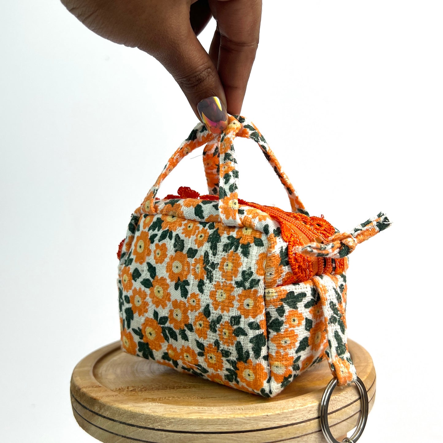 Orange Key-Charm