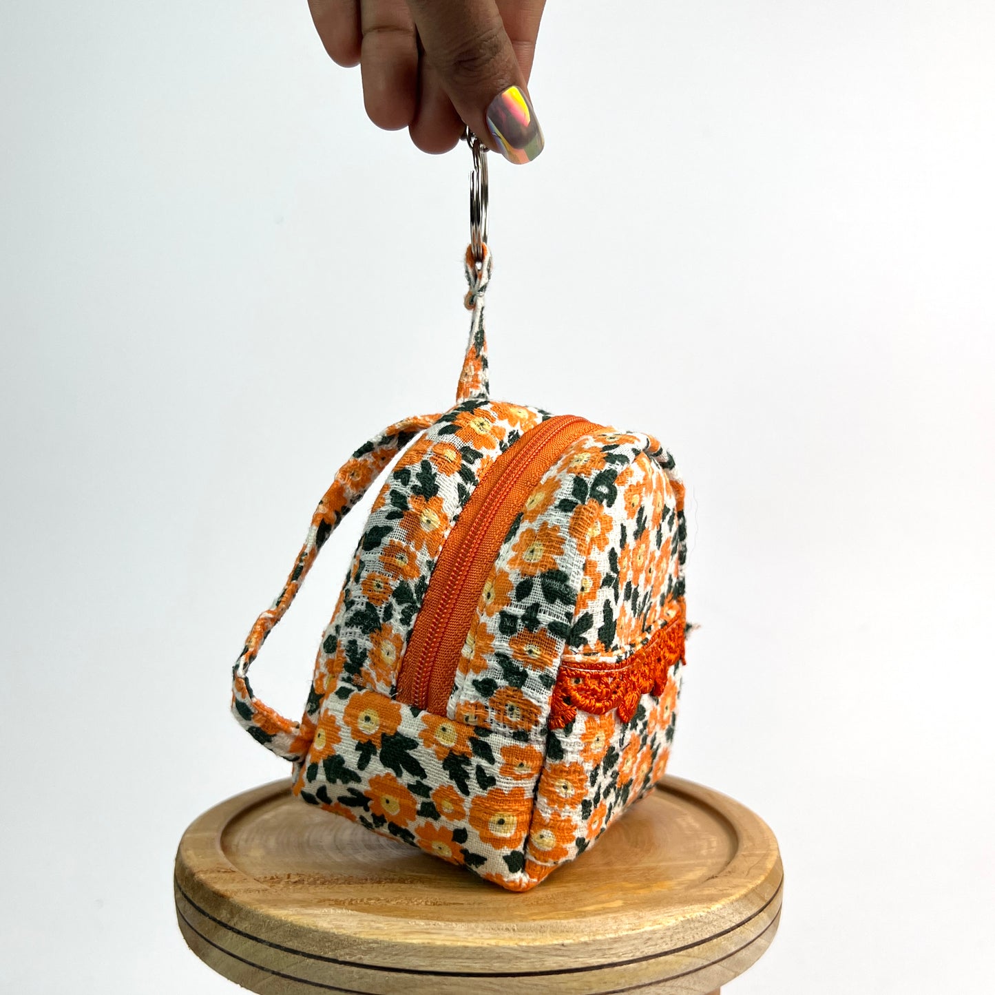 Orange Key-Charm