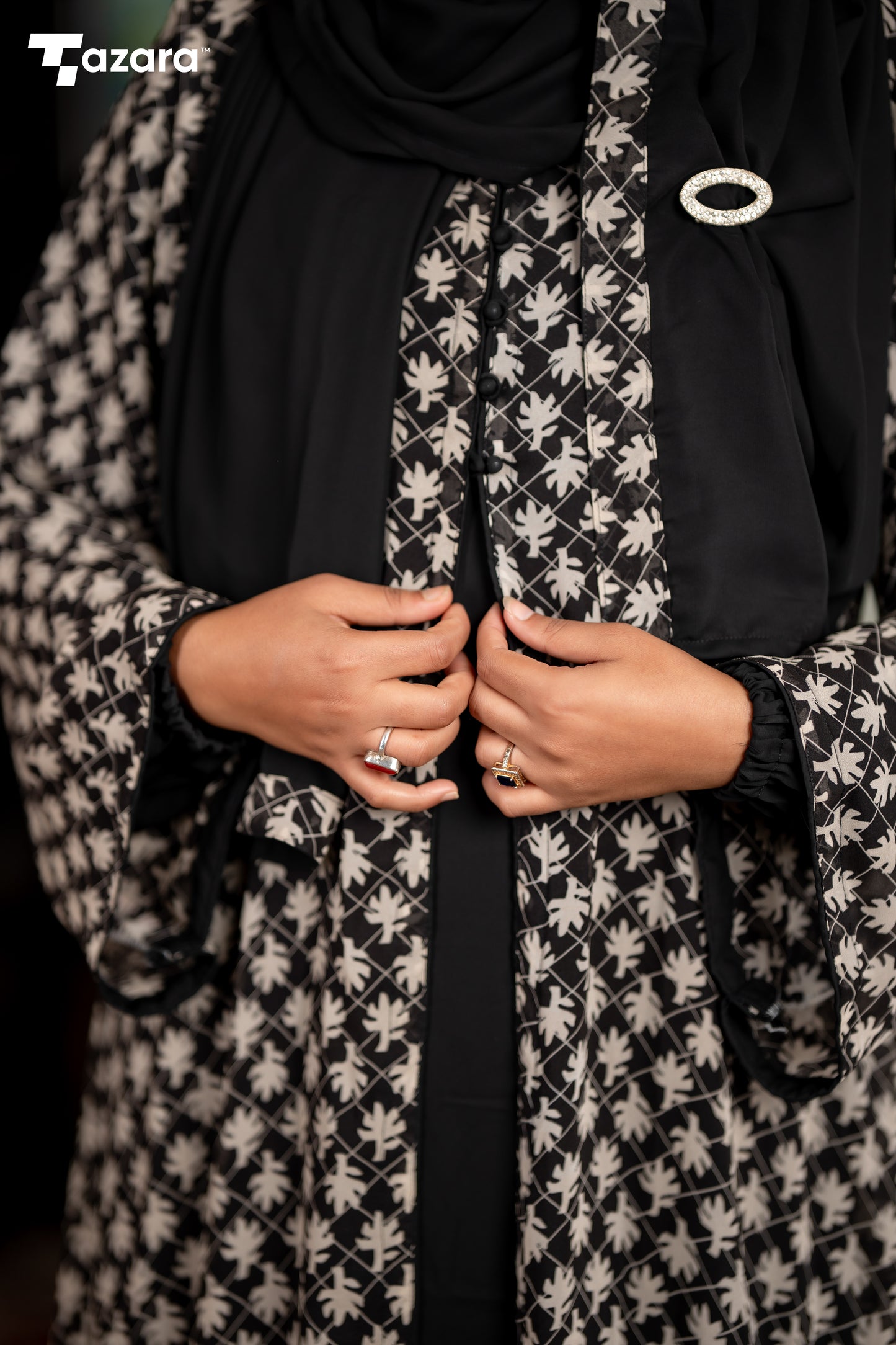 Ebony Abaya Set